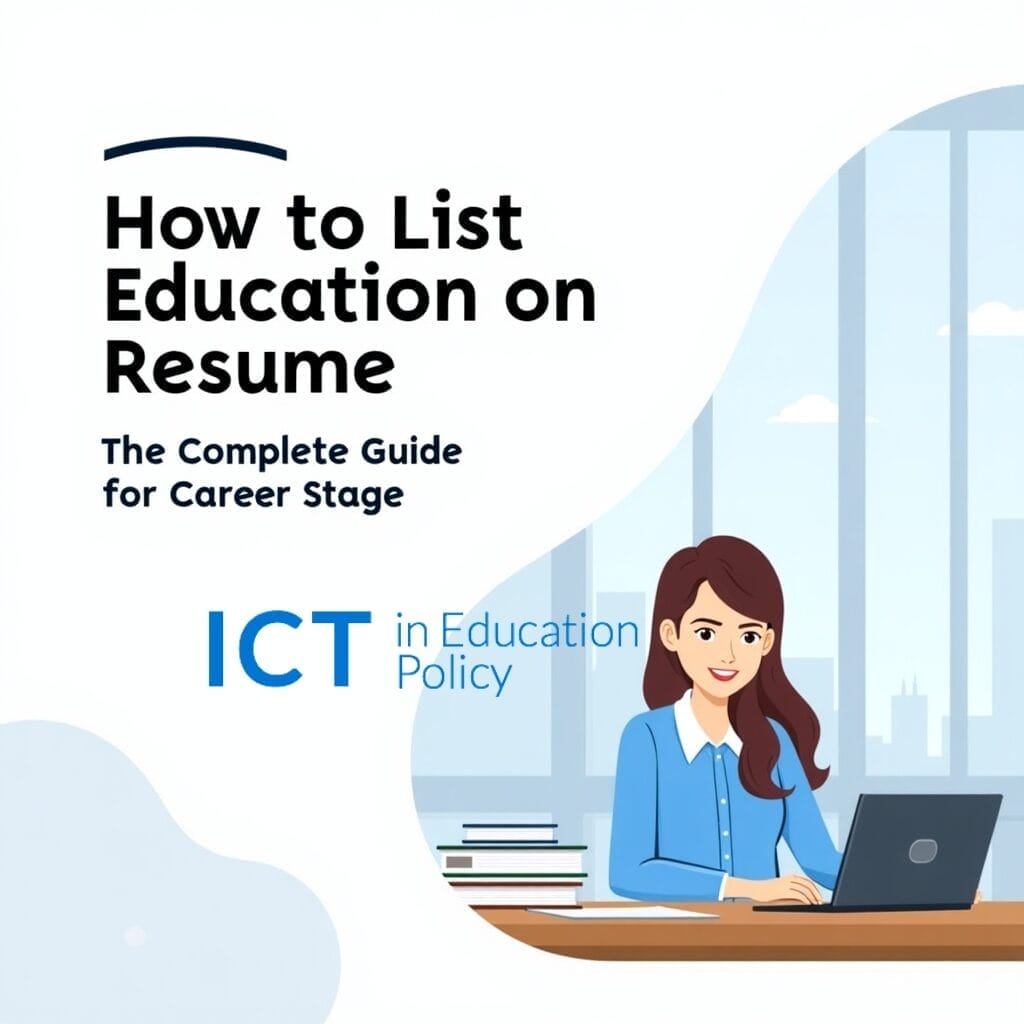 How to List Education on Resume Complete Guide for Career Stage