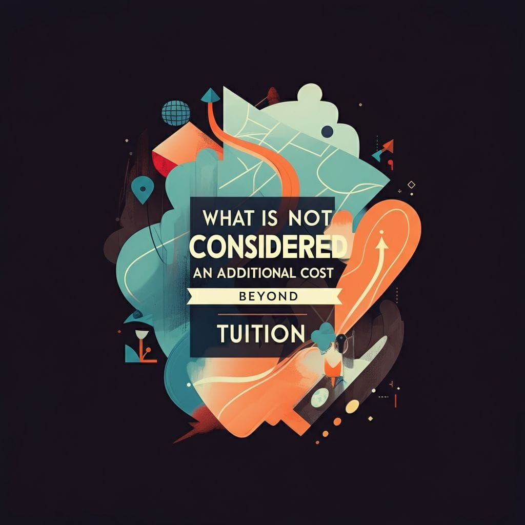 What is Not Considered an Additional Cost Beyond Tuition' in a bold